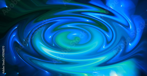 Teal Blue Shine