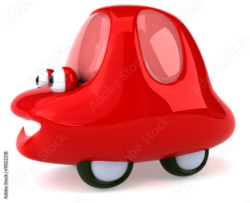 Voiture rouge