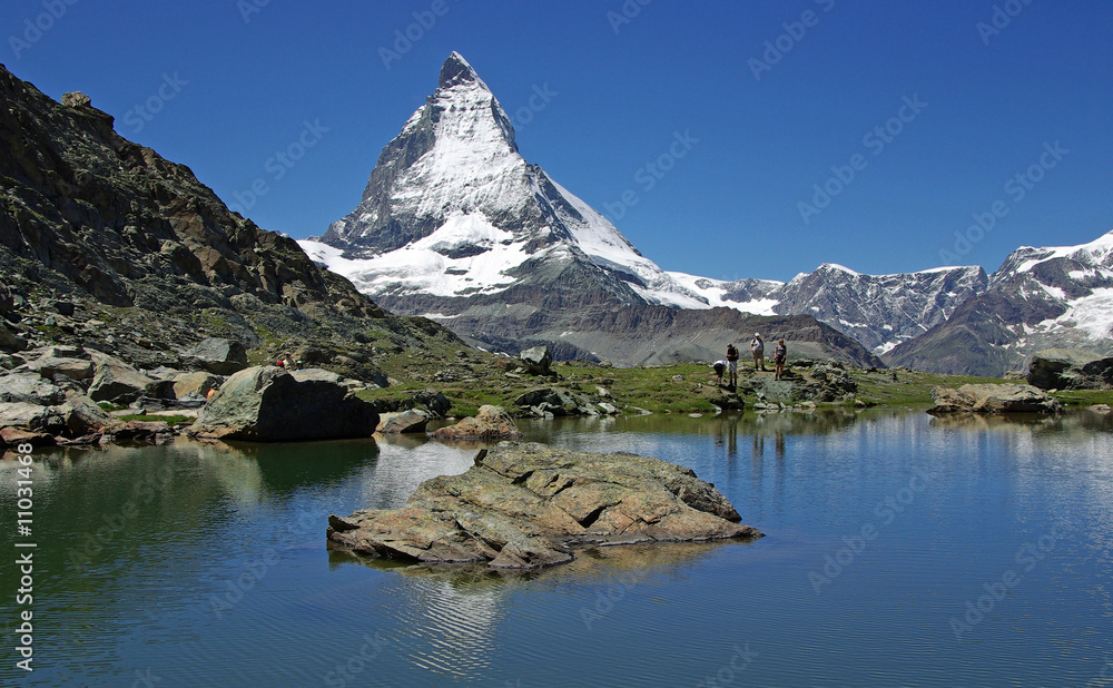 Matterhorn mit Grünsee