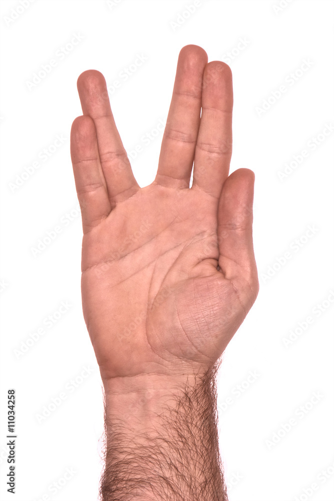vulcan salute vulcan salute