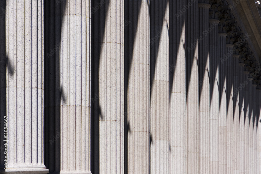 Building Column Abstract Building Column Abstract
