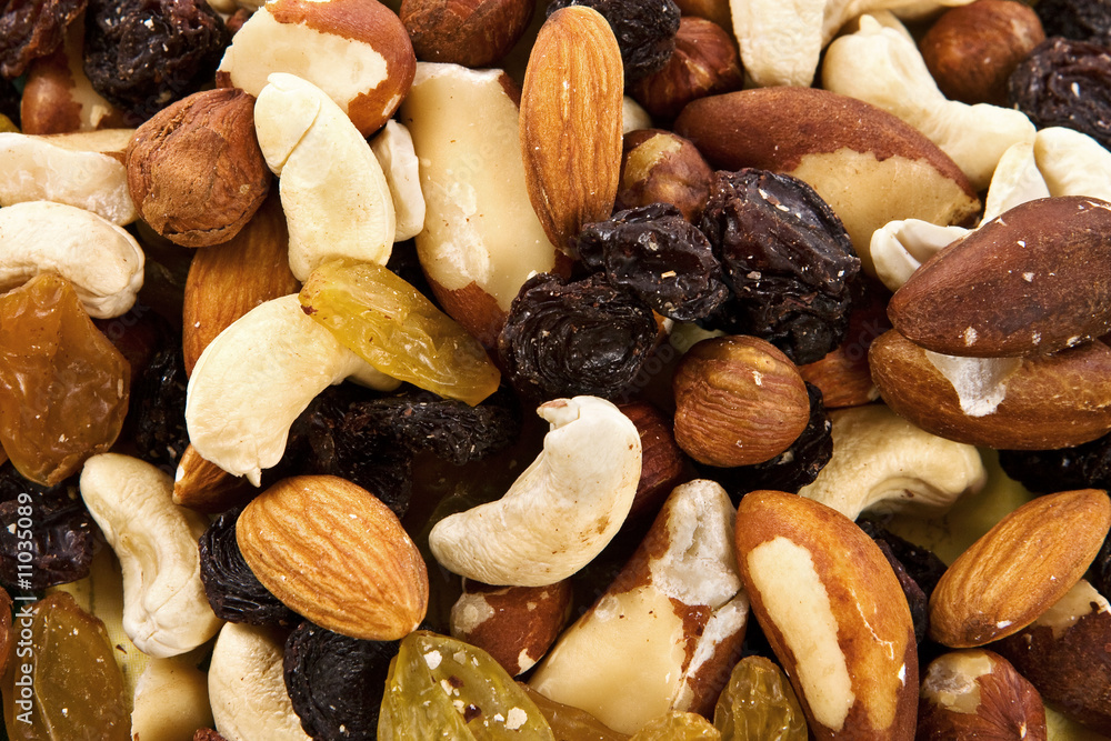 Mix of many different nuts Mix of many different nuts