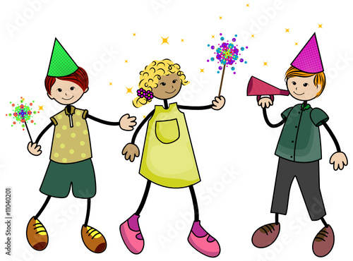 New Year Kids