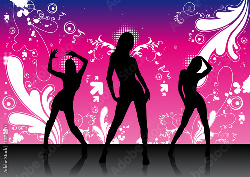 fashion-girls-party-illustration-vecteur