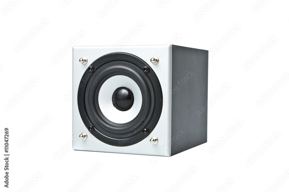 Loud speakers. Isolated on white Loud speakers. Isolated on white