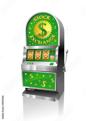 Stock exchange : sad slot machine