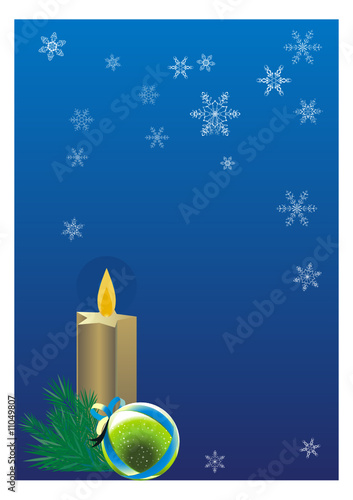 Velas de navidad