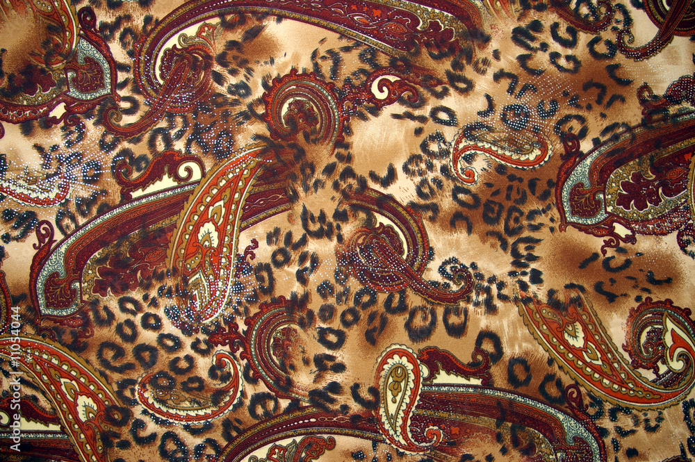 Silk fabrics. Texture and background Silk fabrics. Texture and background