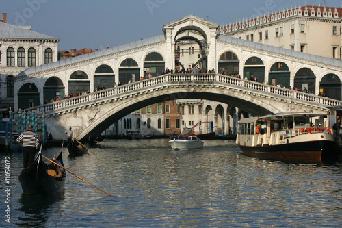 Venise - Circulation au pied du Rialto 2