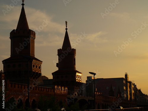 Atardecer am Oberbaum