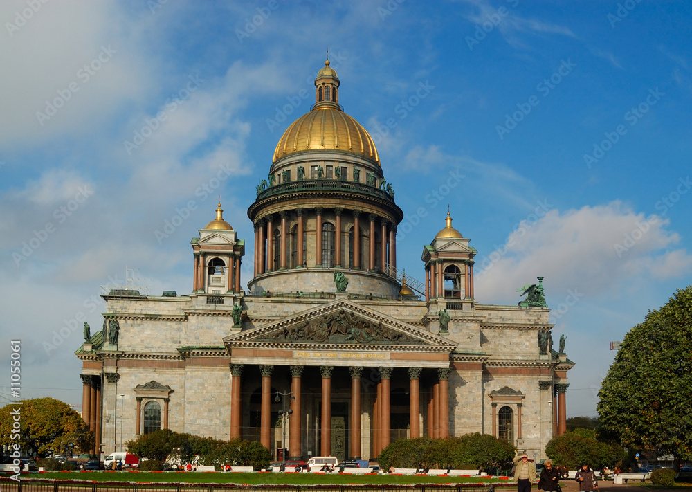 Saint Isaac's Cathedral in St. Peterburg