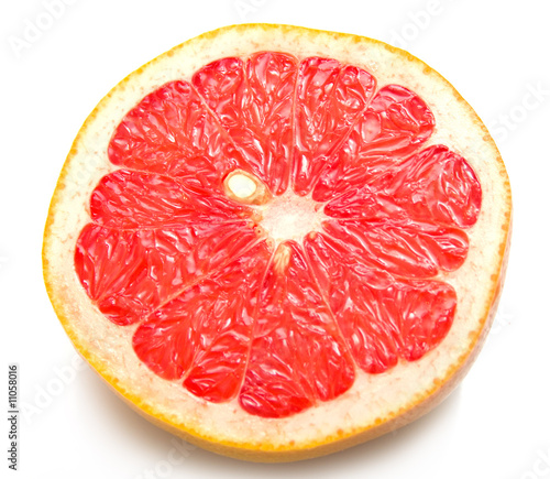 Fresh red grapefruit