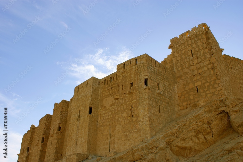 castle in ancient Palmyra, Syria