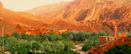 Kasbah in Marokko photo