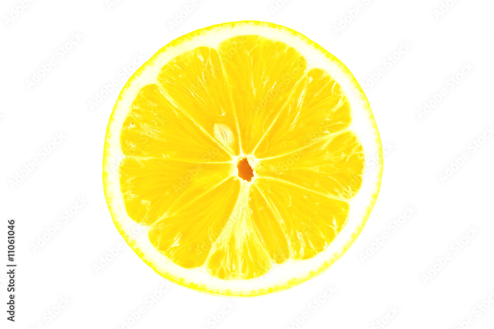 Lemon, isolated on white Lemon, isolated on white