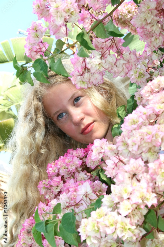 Fototapeta premium Blond girl