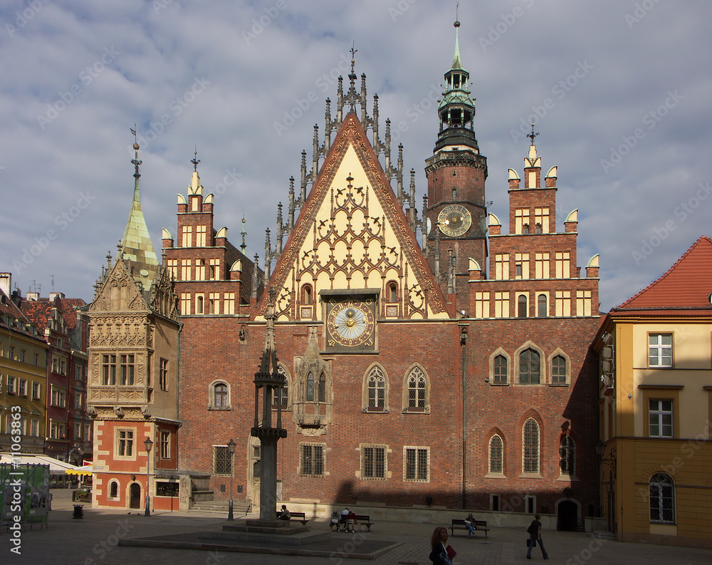 Obraz premium Breslau - 01-Rathaus 2006