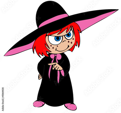 Cartoon witch Magica