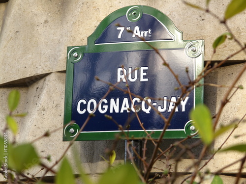 Rue Cognacq-Jay, 7ème arriondissement, Paris. France.