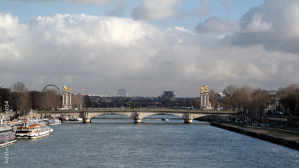 Ponr Alexandre Trois sur la Seine, Paris Ponr Alexandre Trois sur la Seine, Paris