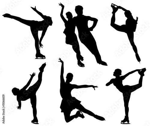 Skating silhouettes