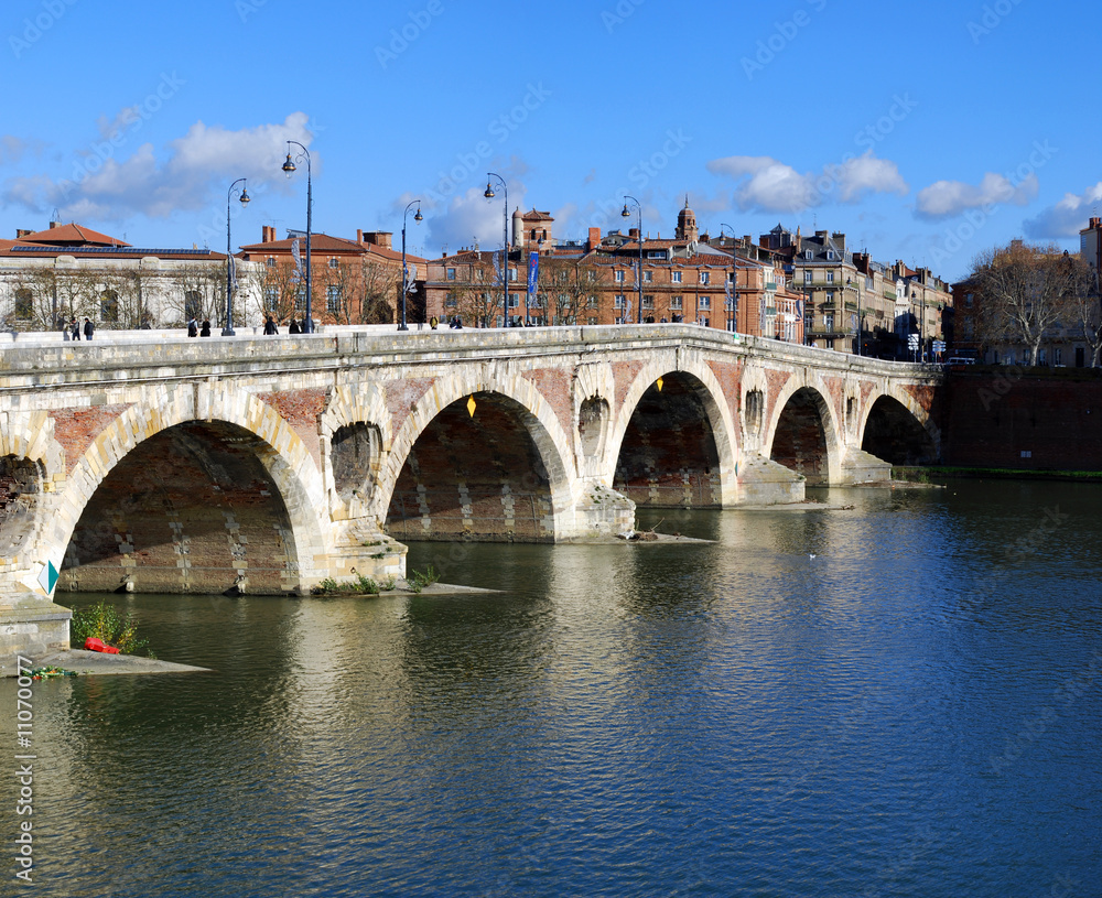 A Toulouse, le Pont-Neuf