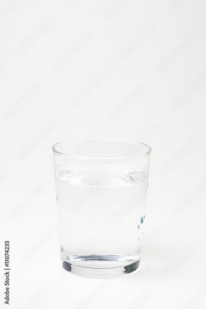 fresh cool water isolated over white background fresh cool water isolated over white background