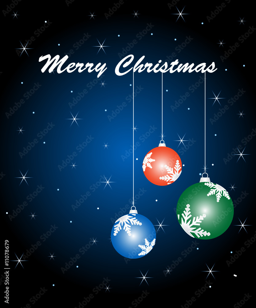 Naklejka premium abstract christmas background