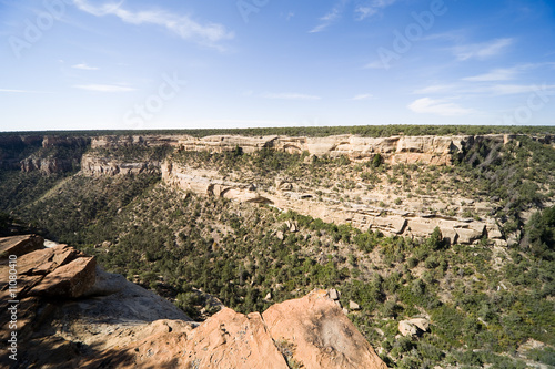 Cliff canyon Mesa Verde NP USA