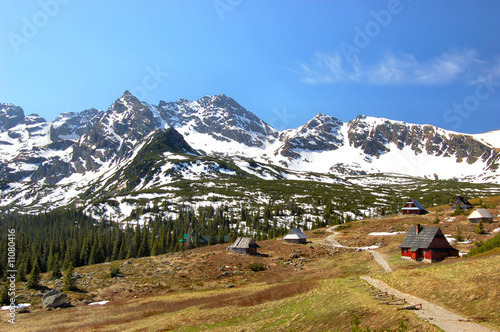 Orla Perc chain in polish Tatra mountains