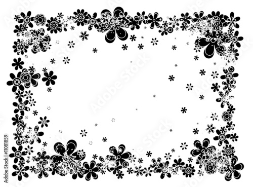 cafre floral noir