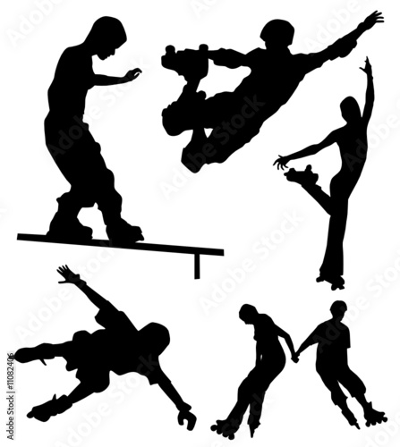 Roller skating