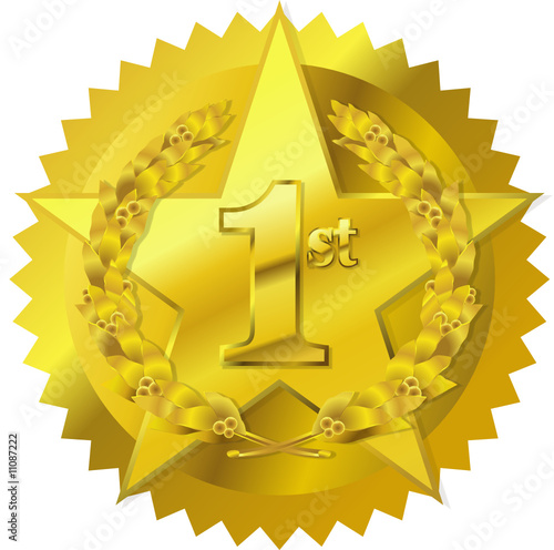 Gold medal for the first