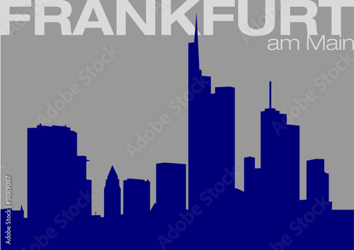 Frankfurt skyline