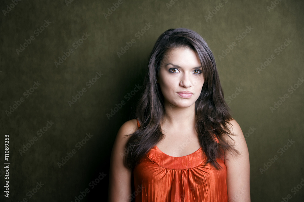 Pretty Hispanic Woman Pretty Hispanic Woman