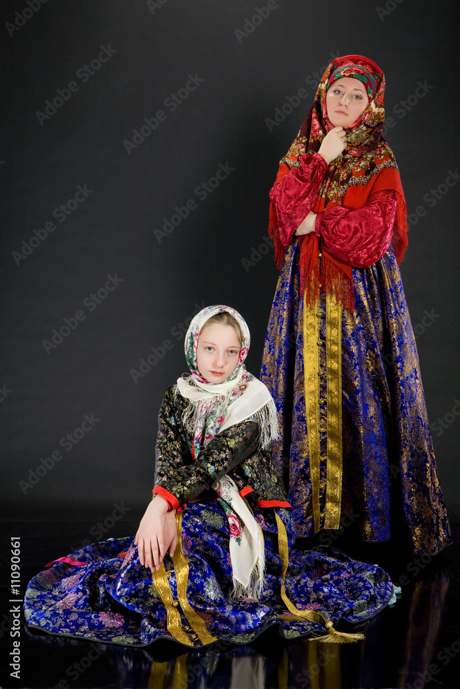 Fototapeta premium Mother And Daughter