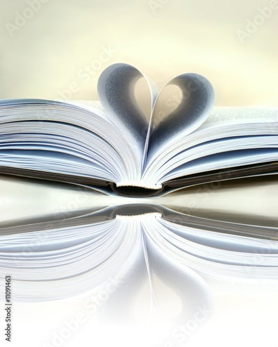 book with heart