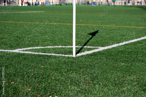 Soccer corner kick