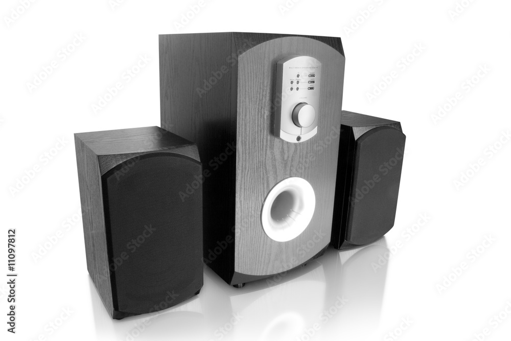 Obraz premium speakers. music