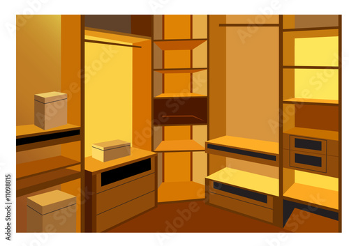 cloackroom vector