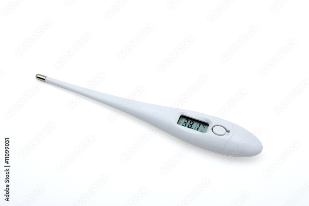 Testimonies of high temperature on a medical thermometer. Testimonies of high temperature on a medical thermometer.
