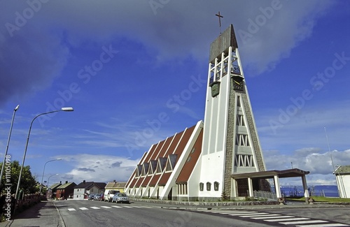 Kirche in Hammerfest, Norwegen photo