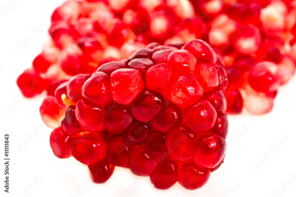 Grains of a pomegranate Grains of a pomegranate