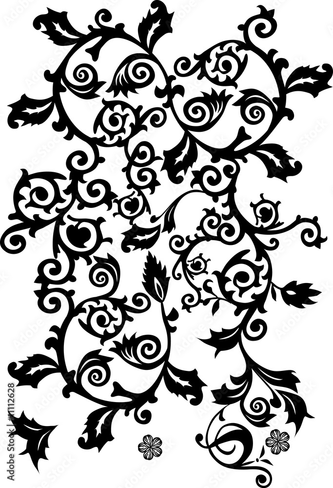 Fototapeta pattern of black background