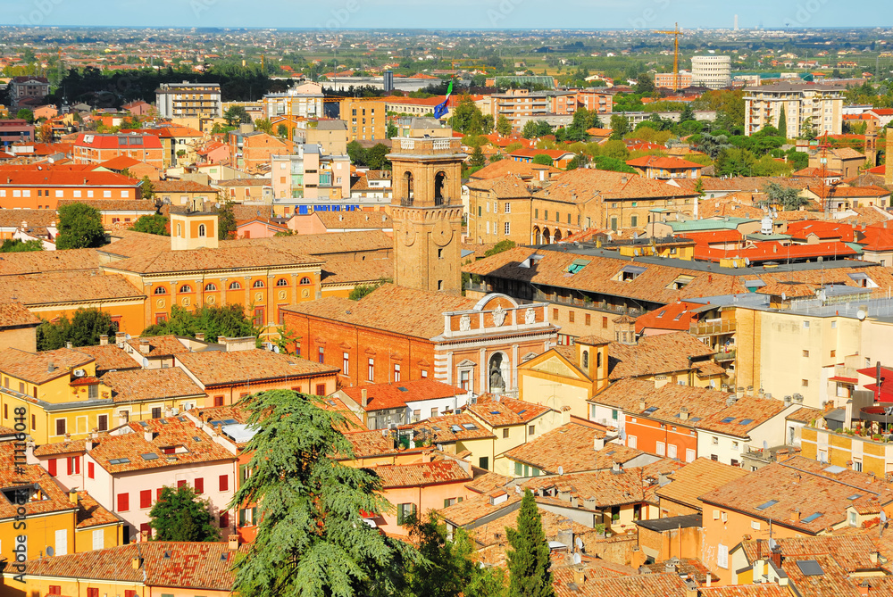 City of Cesena aerial-view