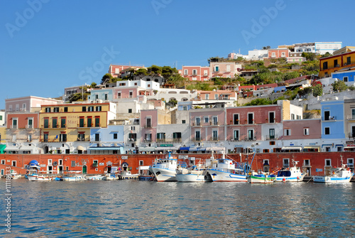 Italy ponza island harbour