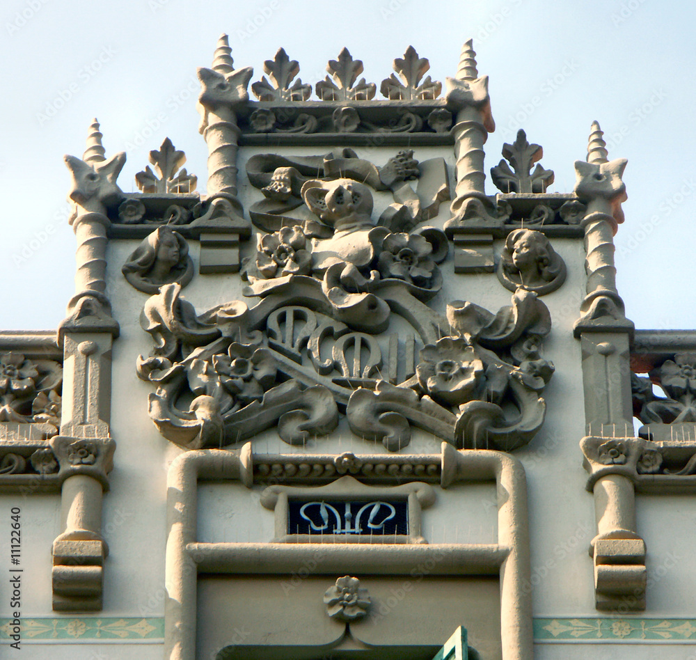 Obraz premium Barcelona - Façades Girona 113 c