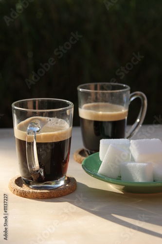 café sucré