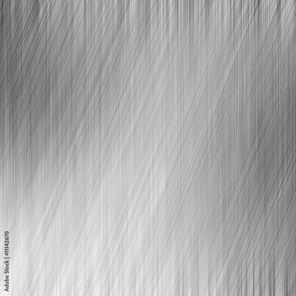 Obraz premium Brushed metal plate