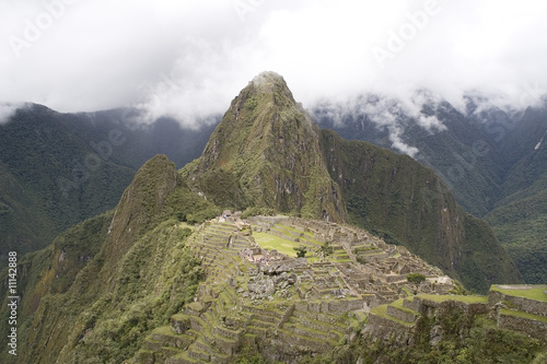 Ancient ruins of Machu Picchu, Peru